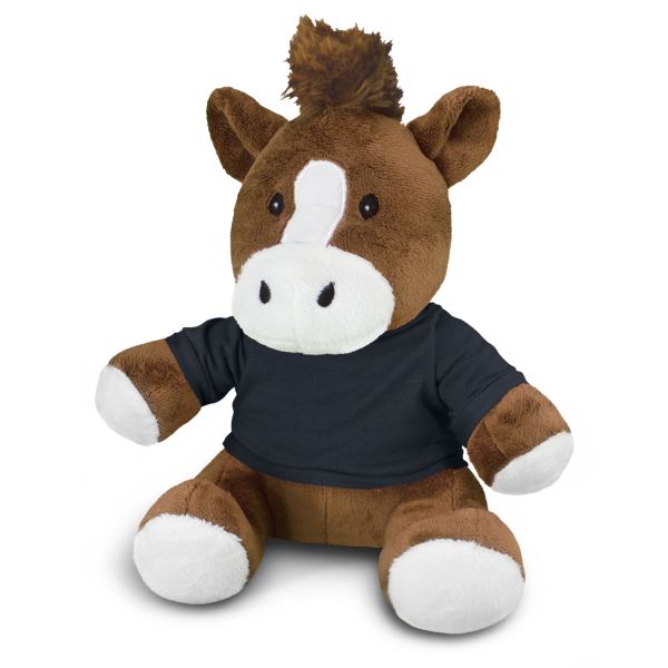 Horse Plush Toy — Navy