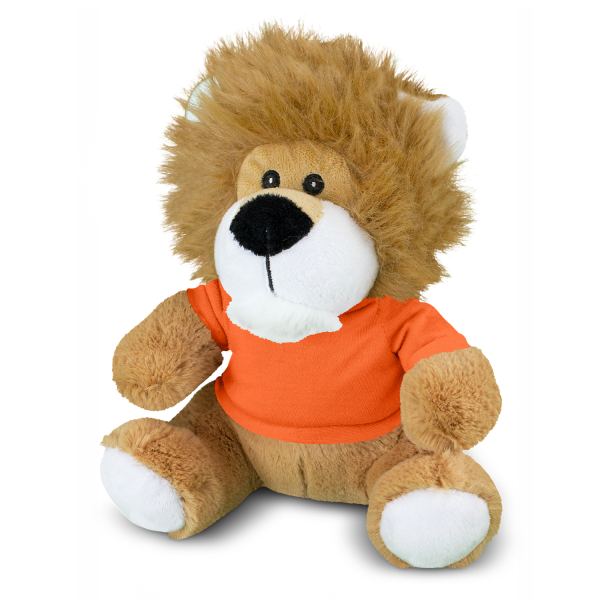Lion Plush Toy — Orange