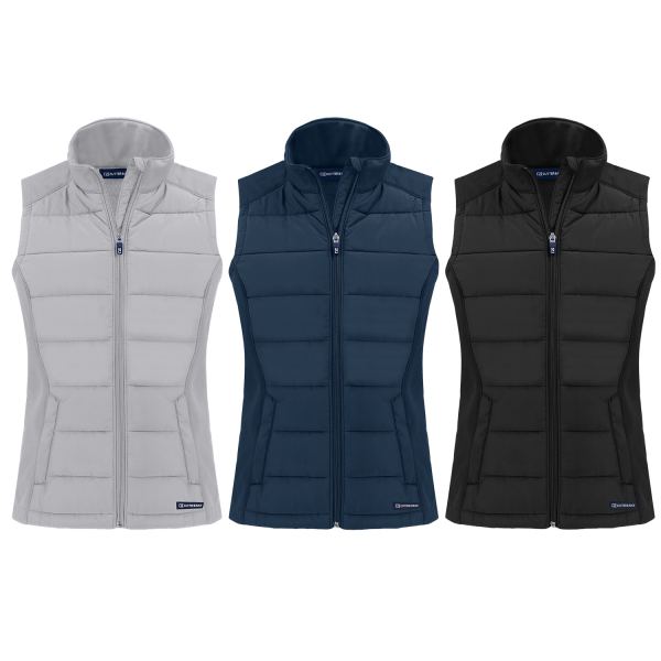 Cutter & Buck Evoke Womens Hybrid Vest — Colour Range
