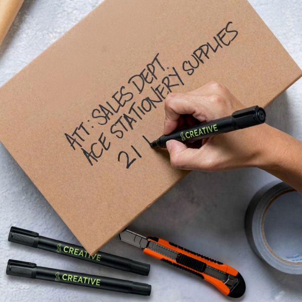 STAEDTLER Lumocolor Permanent Marker - Chisel Tip — Feature