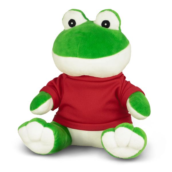 Frog Plush Toy — Red