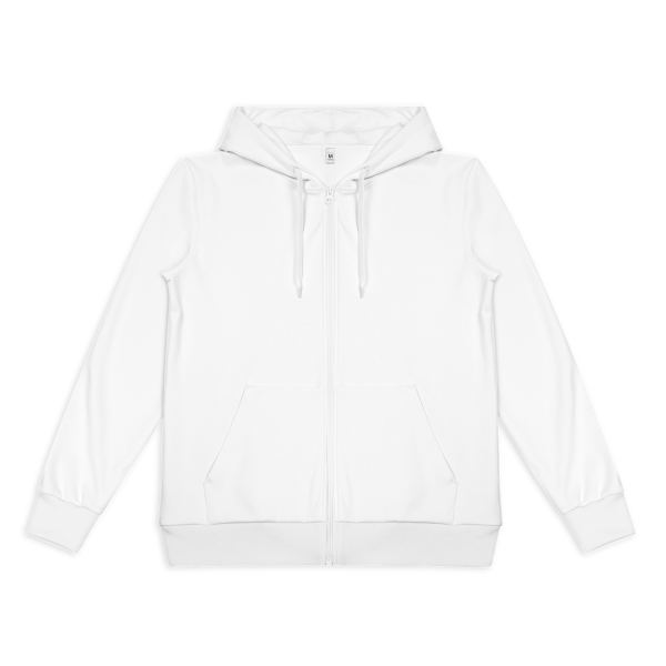 Custom Women's Active Zipped Hoodie — Unbranded Front