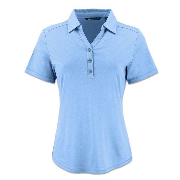 Cutter & Buck Forge Womens Polo — Dark Atlas Heather