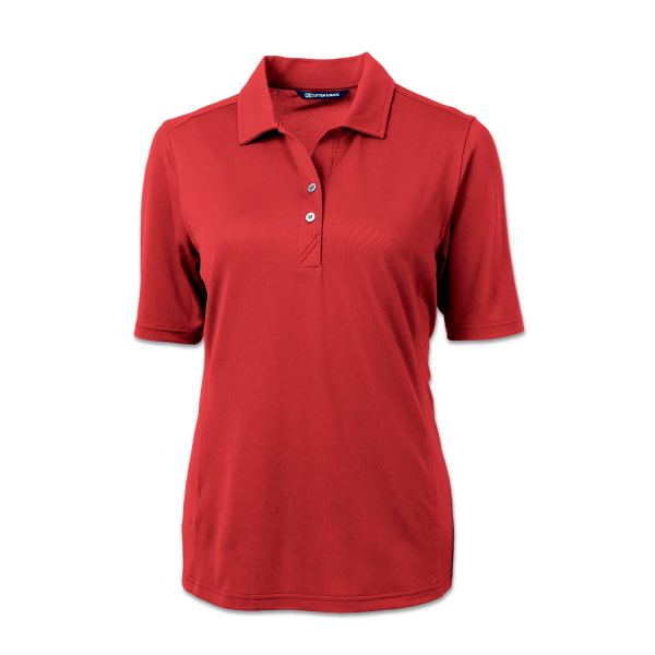 Cutter & Buck Virtue Womens Polo — Red