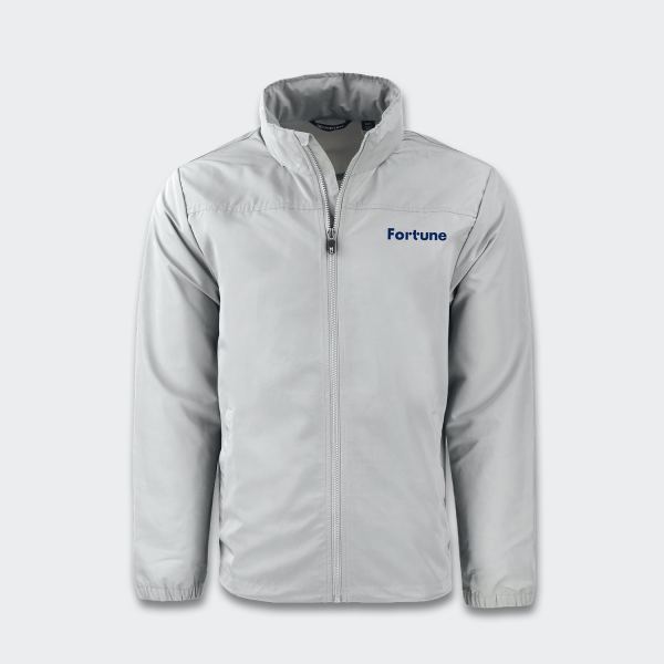 Cutter & Buck Charter Mens Full Zip Jacket — Branding