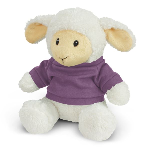 Lamb Plush Toy — Purple