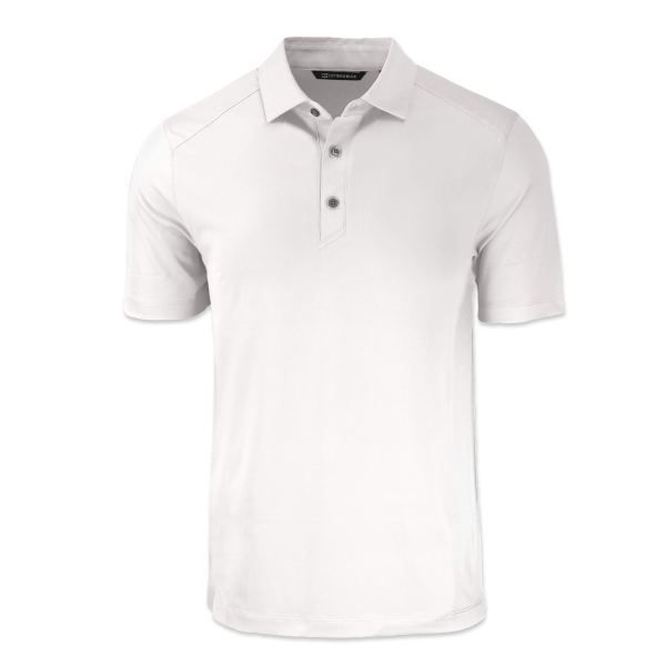 Cutter & Buck Forge Mens Polo — White