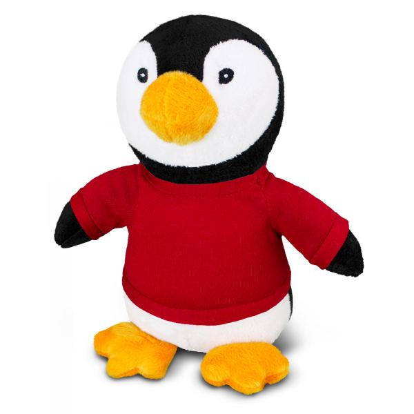 Penguin Plush Toy — Red