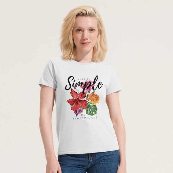 SOLS Pioneer Womens Organic T-Shirt — Feature
