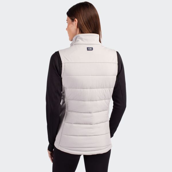 Cutter & Buck Evoke Womens Hybrid Vest — Back