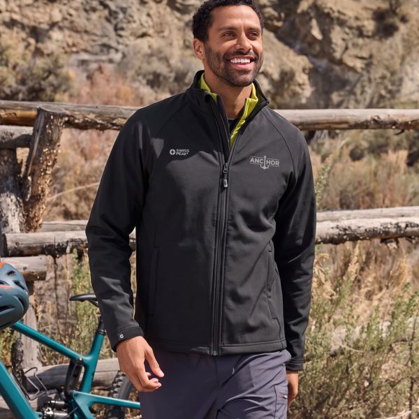 Swiss Peak Urban Unisex Softshell Jacket — Feature