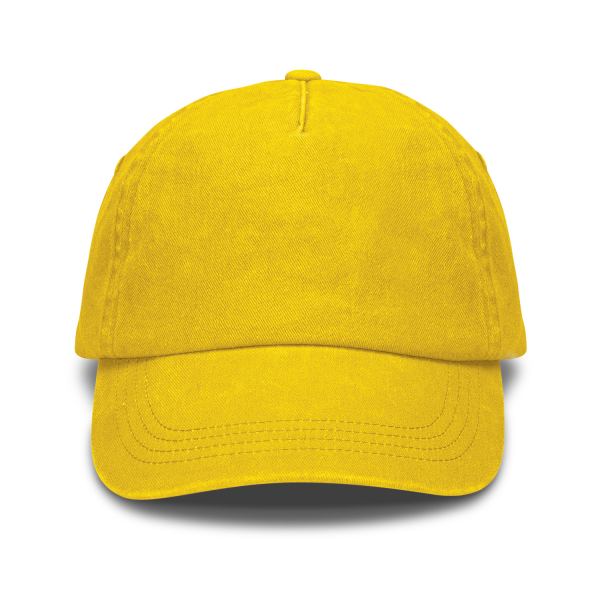 Vintage Washed Cap — Yellow