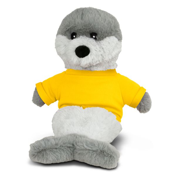 Seal Plush Toy — Yellow