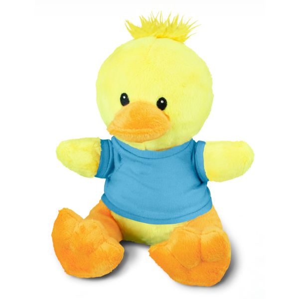 Duck Plush Toy — Light Blue