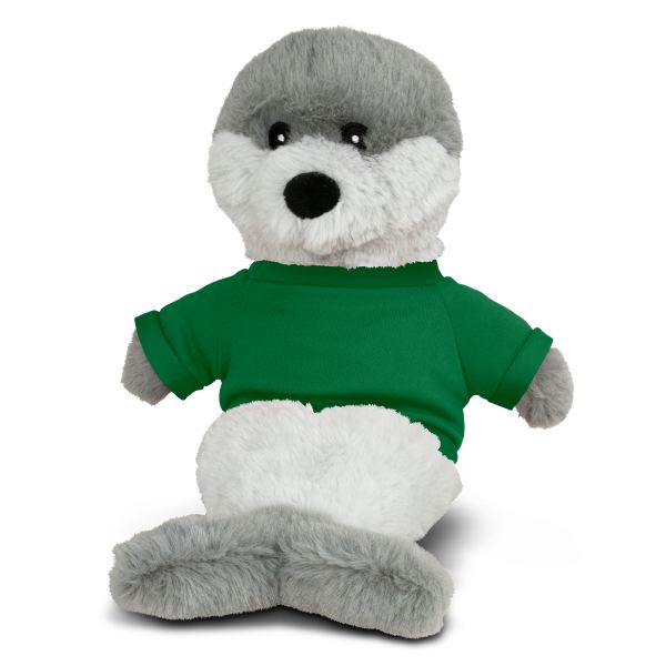 Seal Plush Toy — Dark Green