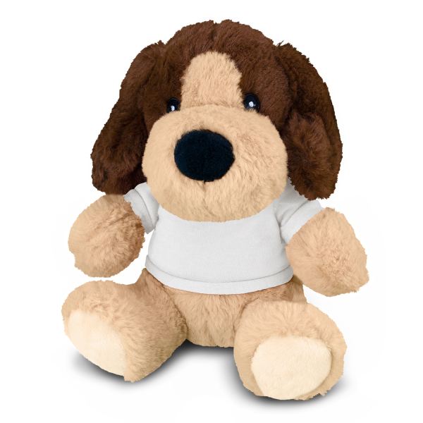 Dog Plush Toy — White