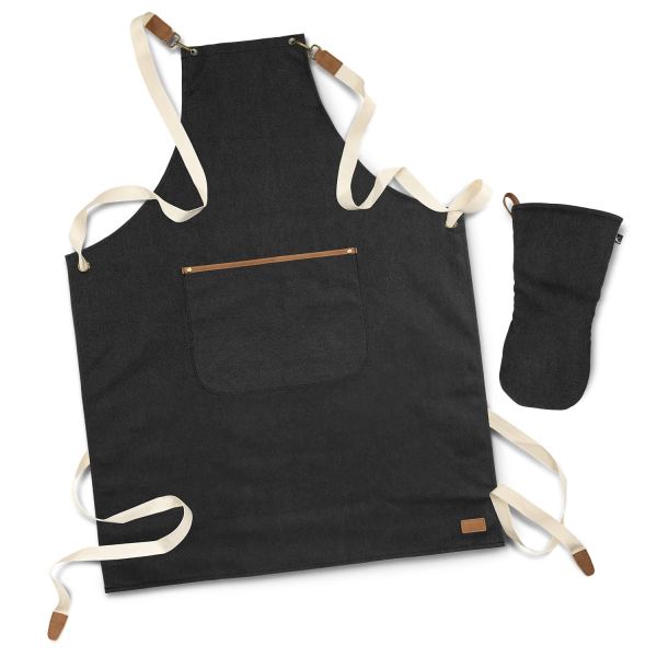 Keepsake Canvas Apron & Oven Mitt Set — Main