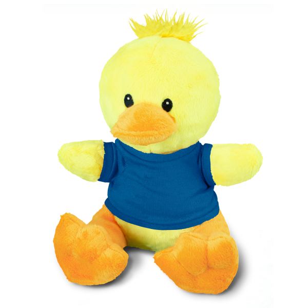 Duck Plush Toy — Dark Blue