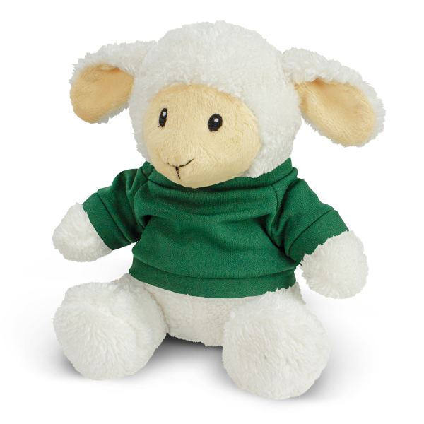 Lamb Plush Toy — Dark Green