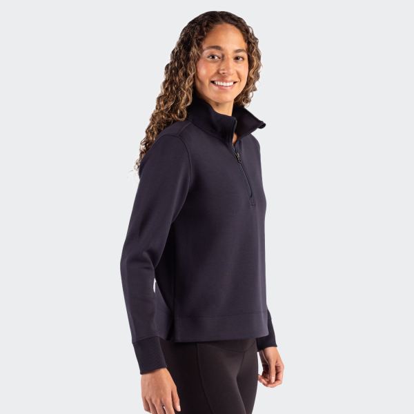 Cutter & Buck Roam Womens Half Zip Jacket — Side