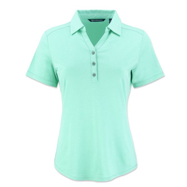 Cutter & Buck Forge Womens Polo — Fresh Mint Heather