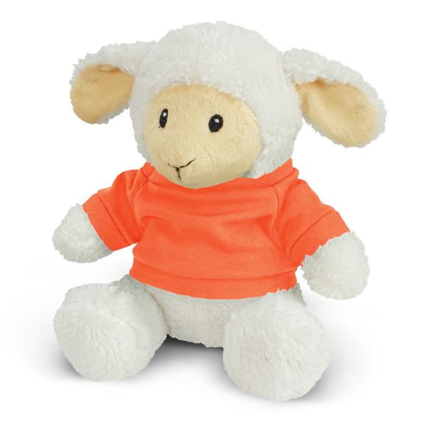 Lamb Plush Toy — Orange