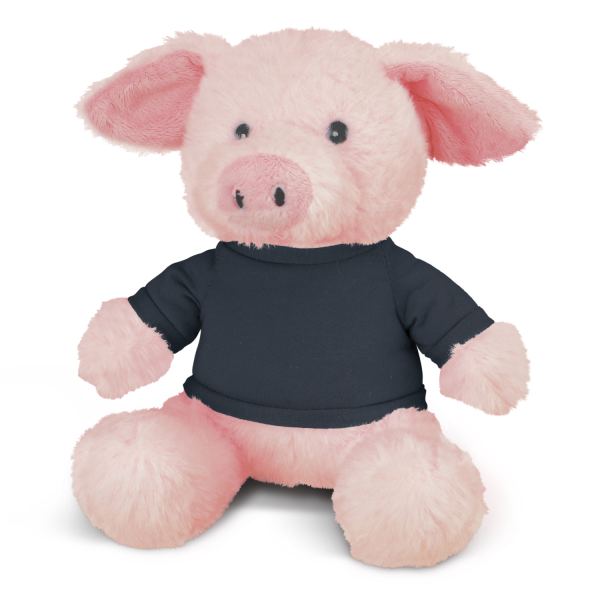 Pig Plush Toy — Navy
