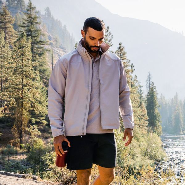 Cutter & Buck Charter Mens Full Zip Jacket — Feature