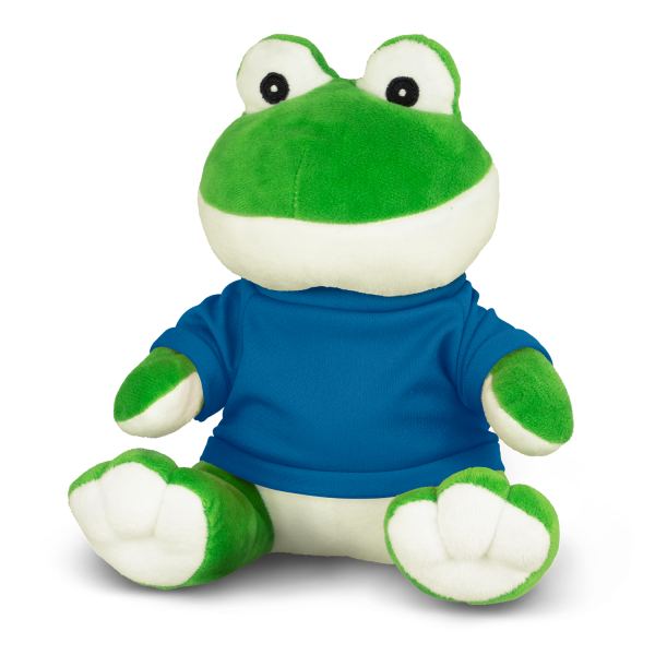 Frog Plush Toy — Dark Blue
