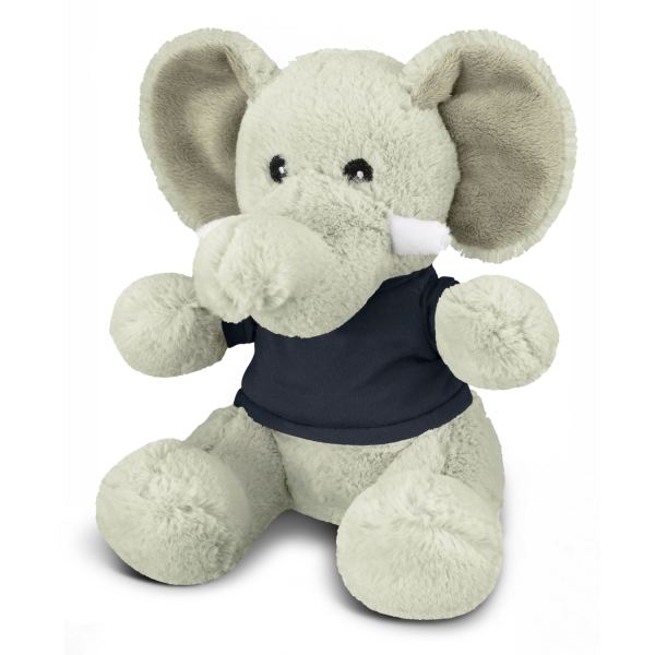 Elephant Plush Toy — Navy