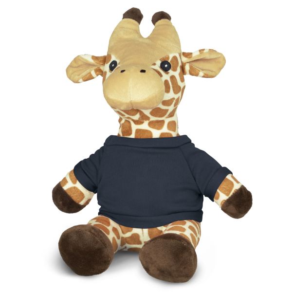 Giraffe Plush Toy — Navy