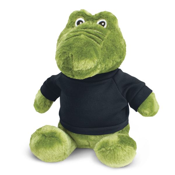 Crocodile Plush Toy — Navy