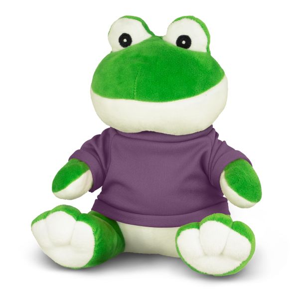 Frog Plush Toy — Purple