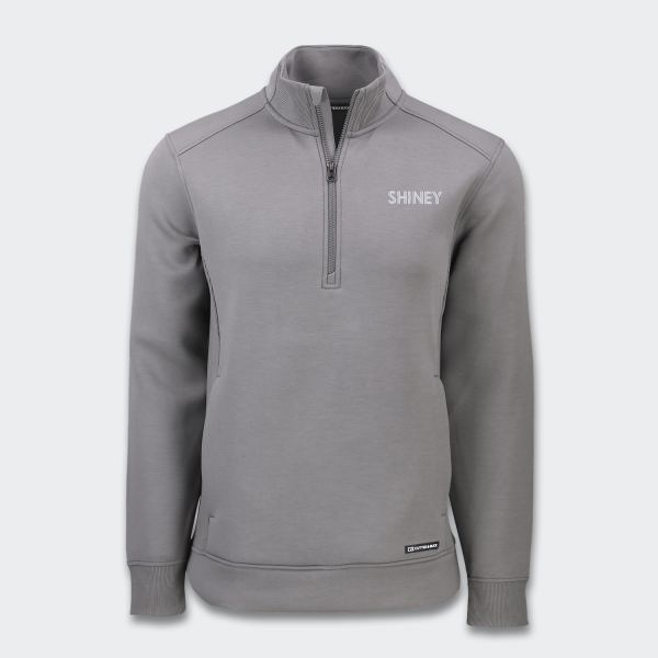 Cutter & Buck Roam Mens Half Zip Jacket — Branding