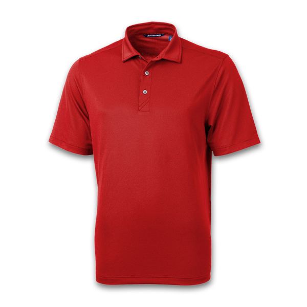 Cutter & Buck Virtue Mens Polo — Red