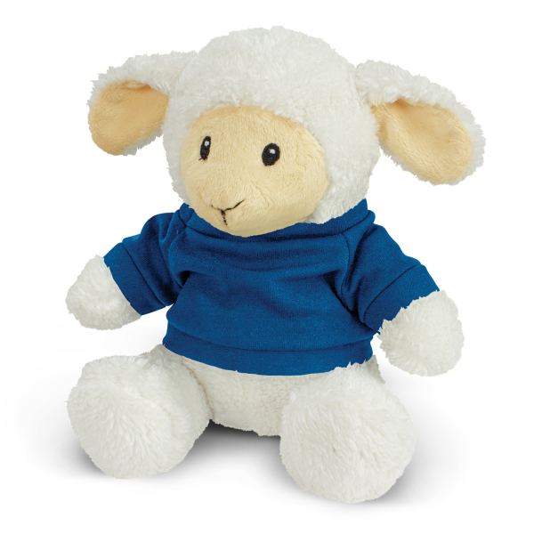 Lamb Plush Toy — Dark Blue