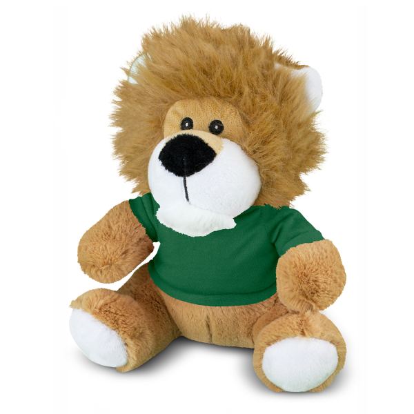 Lion Plush Toy — Dark Green