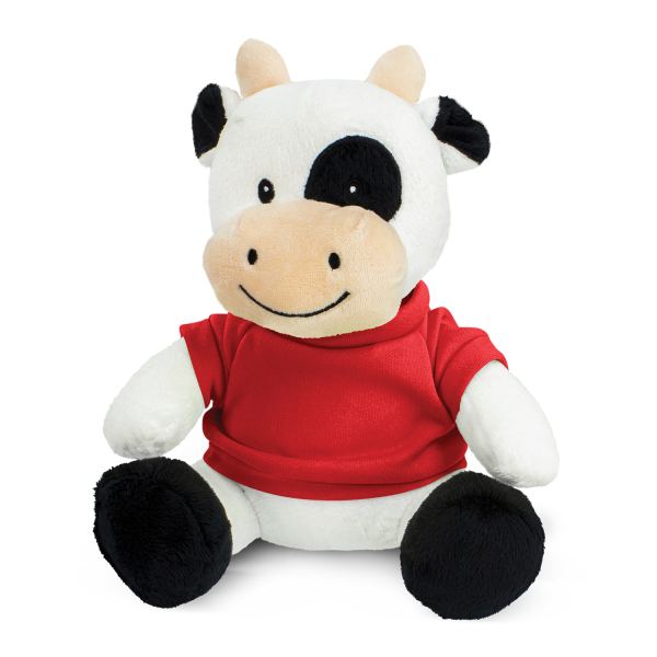 Cow Plush Toy — Red