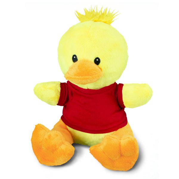 Duck Plush Toy — Red