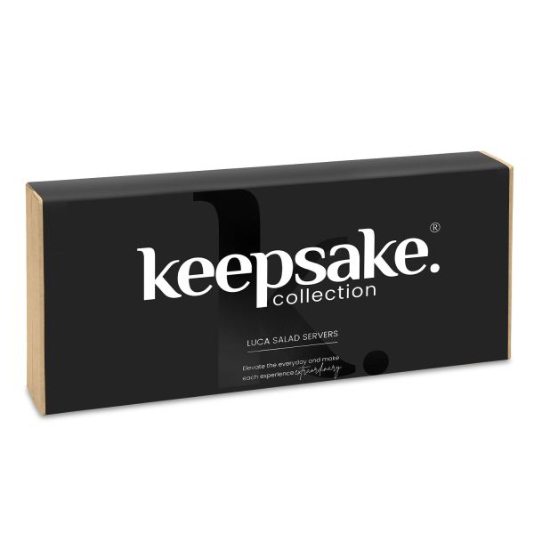 Keepsake Luca Salad Servers — Gift Box