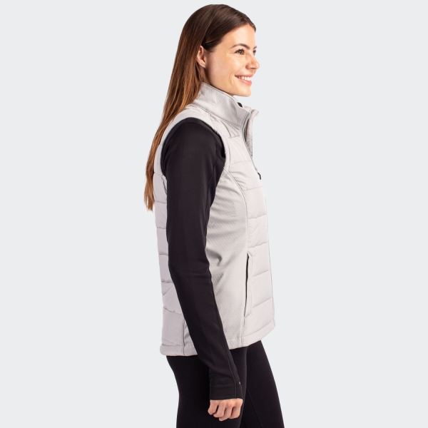 Cutter & Buck Evoke Womens Hybrid Vest — Side