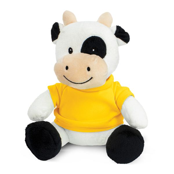 Cow Plush Toy — Yellow