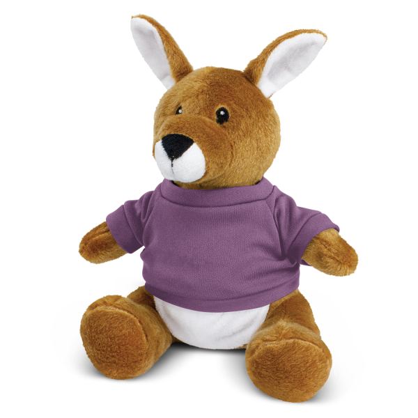 Kangaroo Plush Toy — Purple