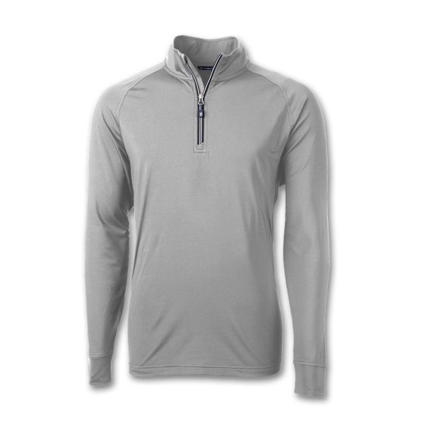 Cutter & Buck Adapt Mens Half Zip — Polished
