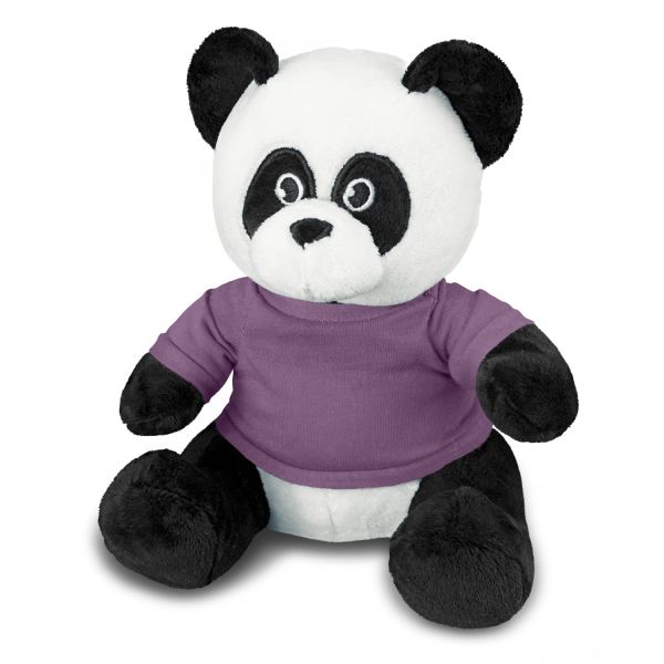 Panda Plush Toy — Purple