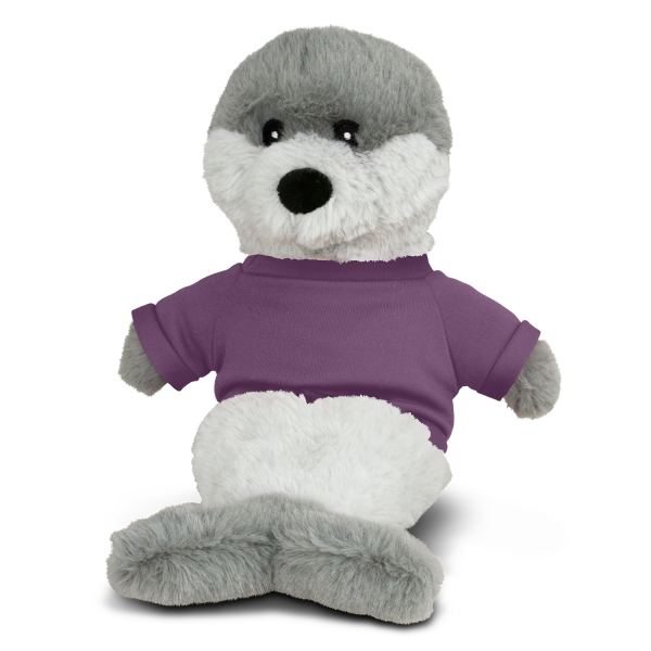 Seal Plush Toy — Purple