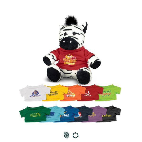 Zebra Plush Toy — Impact Aware