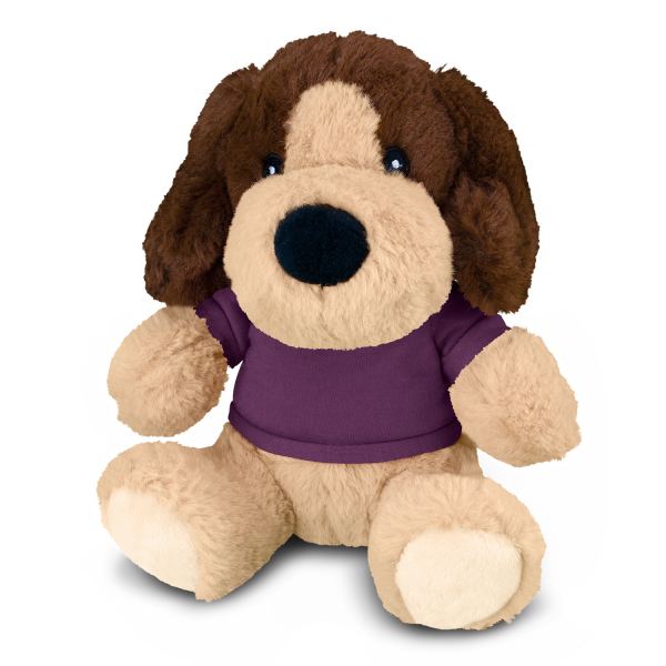 Dog Plush Toy — Purple