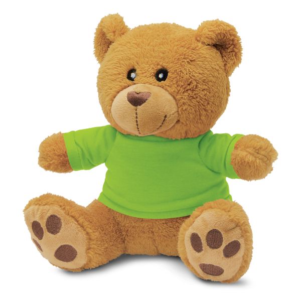 Teddy Bear Plush Toy — Bright Green