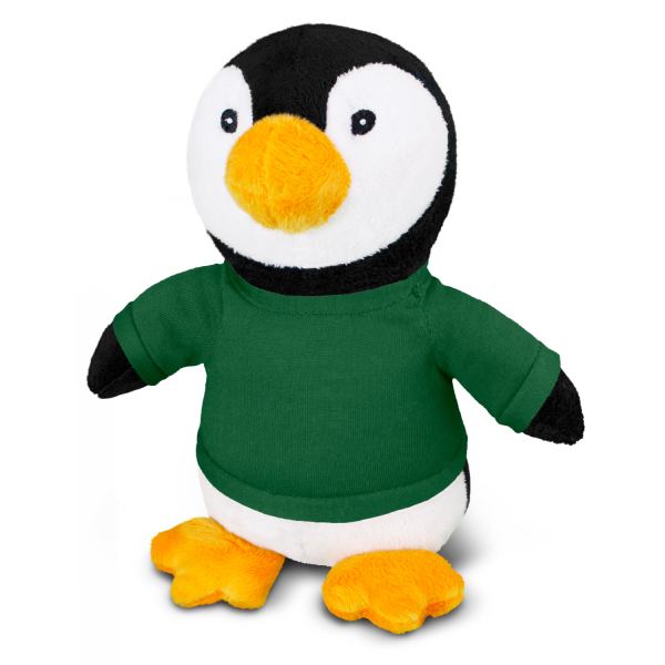 Penguin Plush Toy — Dark Green